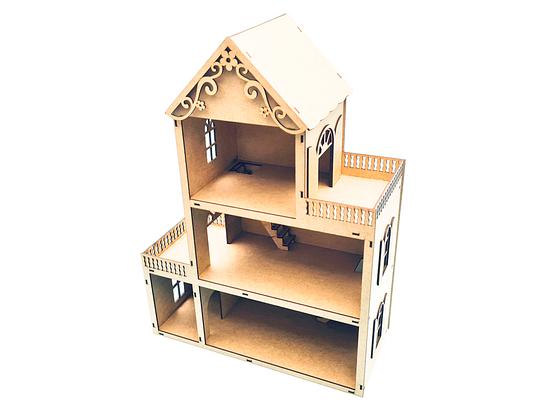 Casa Boneca Grande Simples